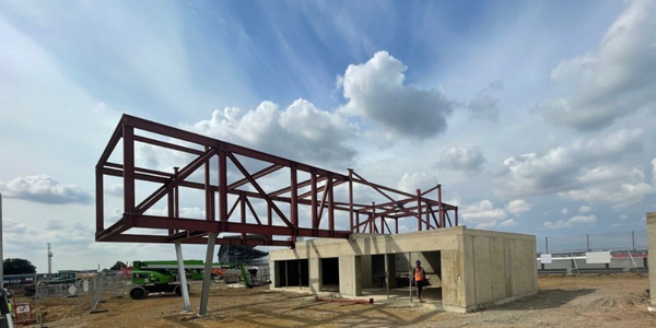 Phase 2 Construction + Steel Frames