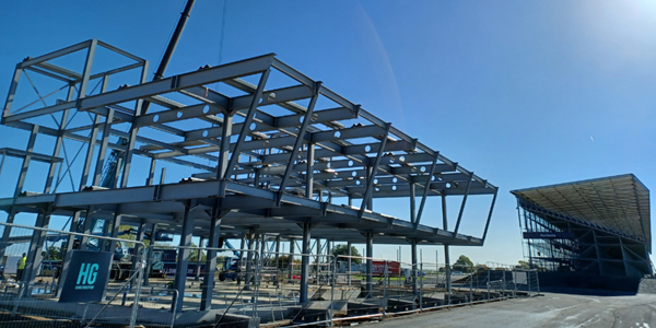 Phase 3 Construction + Clubhouse Frame